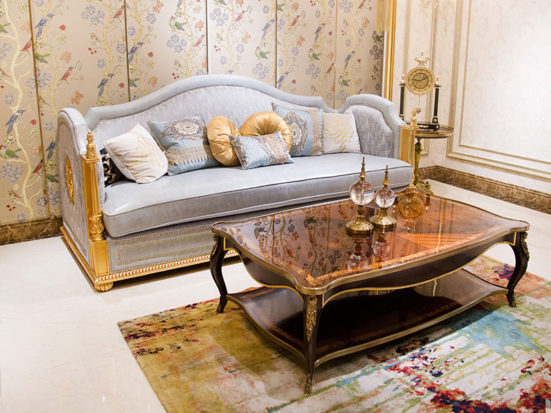 solid wood traditional couches manufacturer for guest room James Bond 6