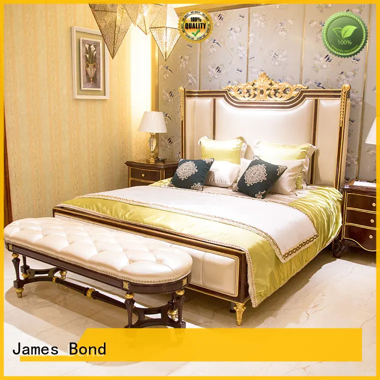 James Bond green classic king size bed manufacturer for home 1