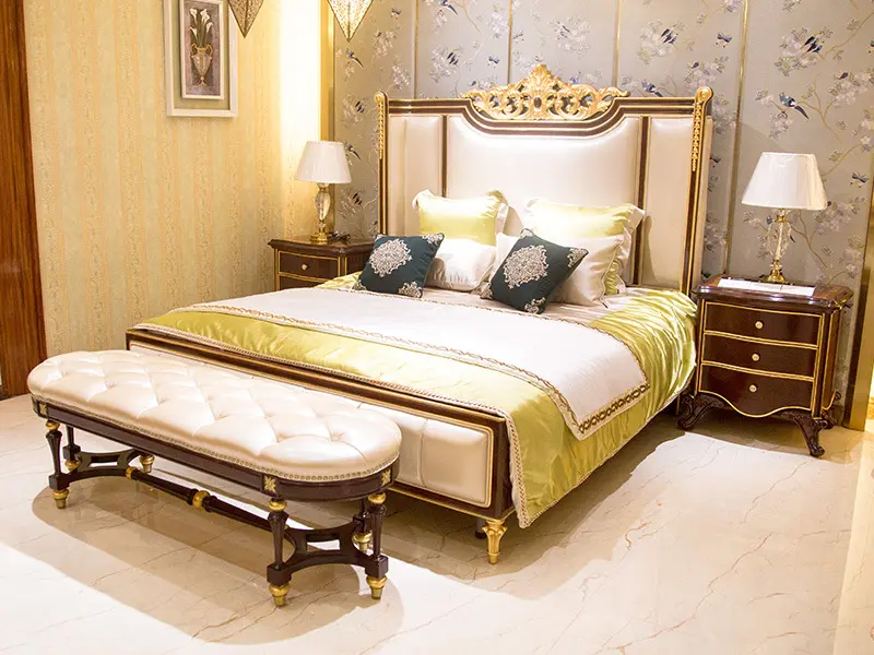comfortable classic bed from China for home 6