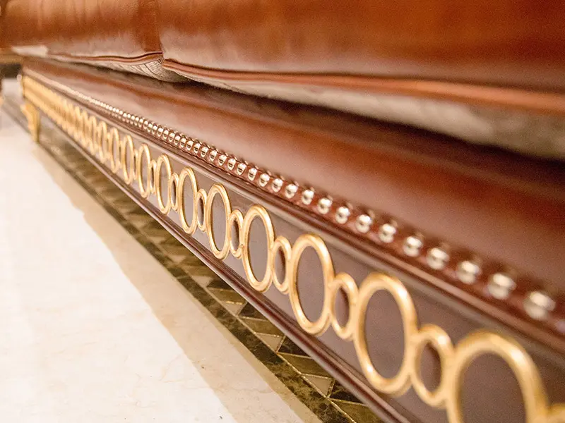 James Bond designer cheap classic sofas factory for church 5
