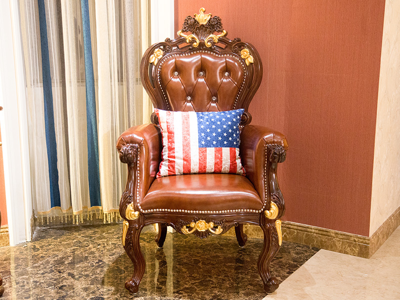 James Bond leather leisure furniture for hotel 6