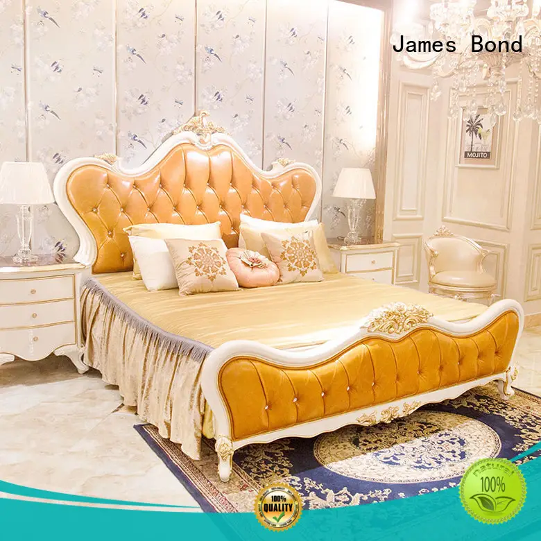 durable classic italian bed supplier for villa James Bond 1
