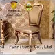 James Bond fashion furniture classics dining chairs 14k gold for restaurant 1