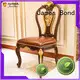 James Bond classic dining chair 14k gold and solid wood Light brown JP606 1