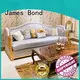 James Bond classical sofa design 14k gold and British style Light blue A2822 1
