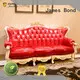 James Bond classical sofa design 14k gold and solid Red A2791 1