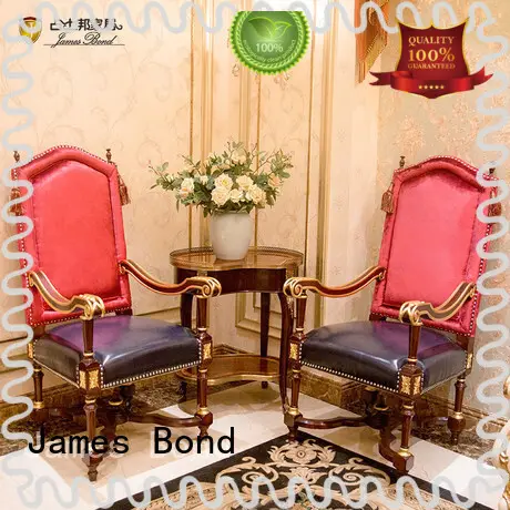 James Bond classic furniture 14k gold red/blue leisure chairs A925 1