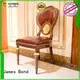 James Bond classic dining chair 14k gold and solid wood Wine red JP656 1