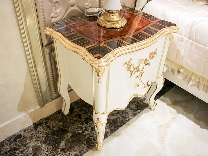luxury classic bedside table factory direct supply for home 3