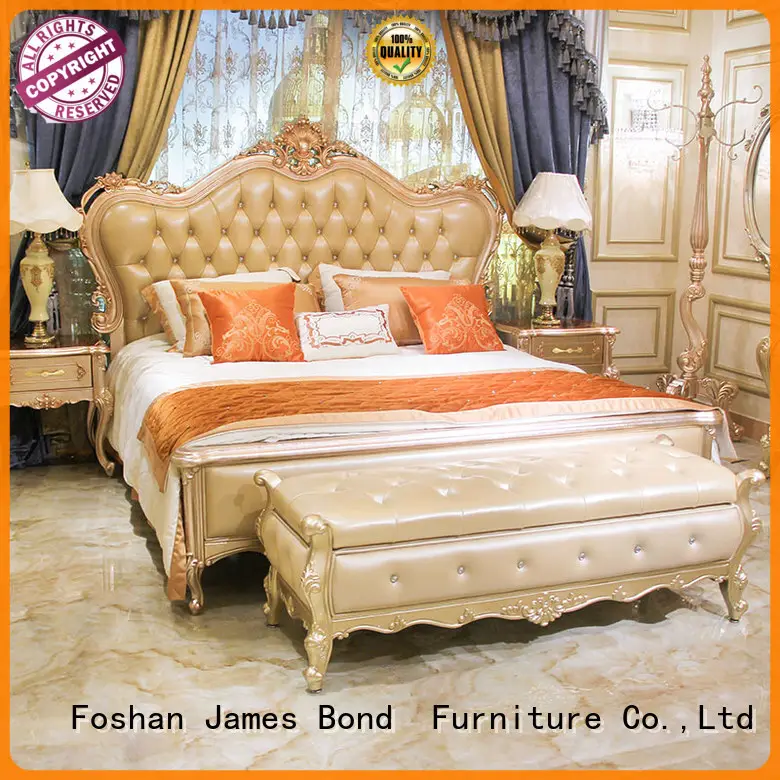 classic bedroom furniture for apartment James Bond 1
