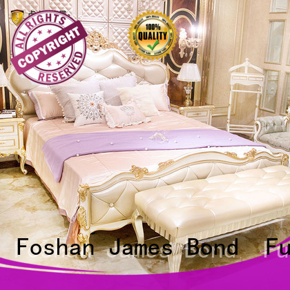 James Bond gorgeous classic king size bed for villa 1