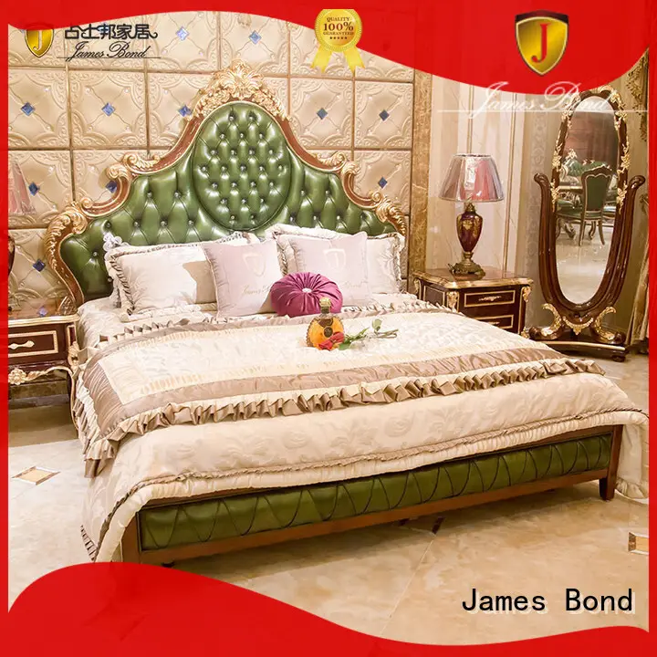 luxury bedroom furniture sets manufacturer for home James Bond 1