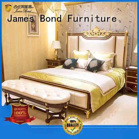 James Bond luxury bedroom sets factory for apartment 1