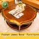 traditional wood coffee tables series for guest room James Bond 1