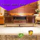 James Bond classical coffee table furniture 14k gold and solid wood with piano resin paint A tank barrels D2794 1