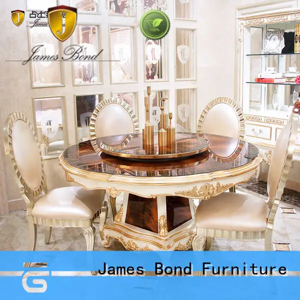 classic dining room table wholesale for hotel James Bond 1