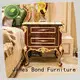 James Bond solid wood Classical BedsideTable manufacturer for villa 1