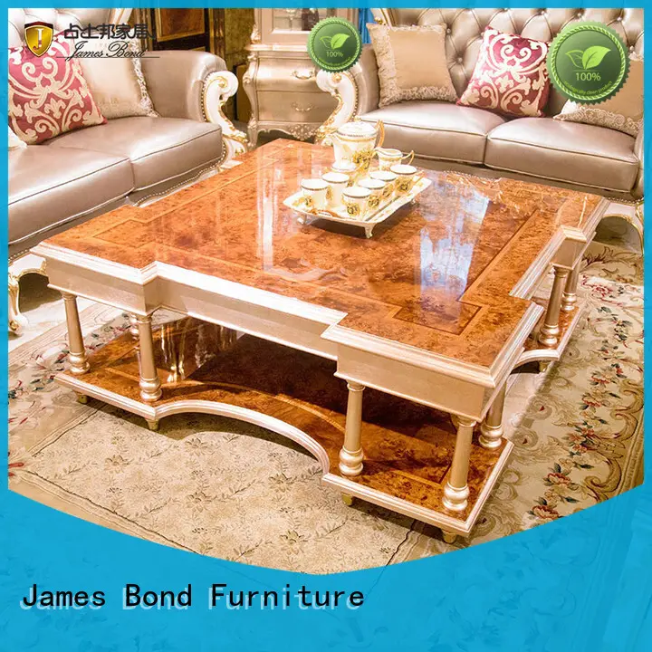 James Bond excellent traditional wood coffee tables wholesale for hotel 1