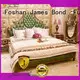 James Bond comfortable luxury king size bedroom sets factory for apartment 1
