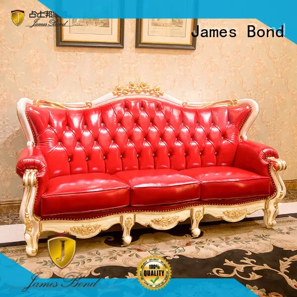 James Bond stable leather chesterfield sofa series for restaurant 1