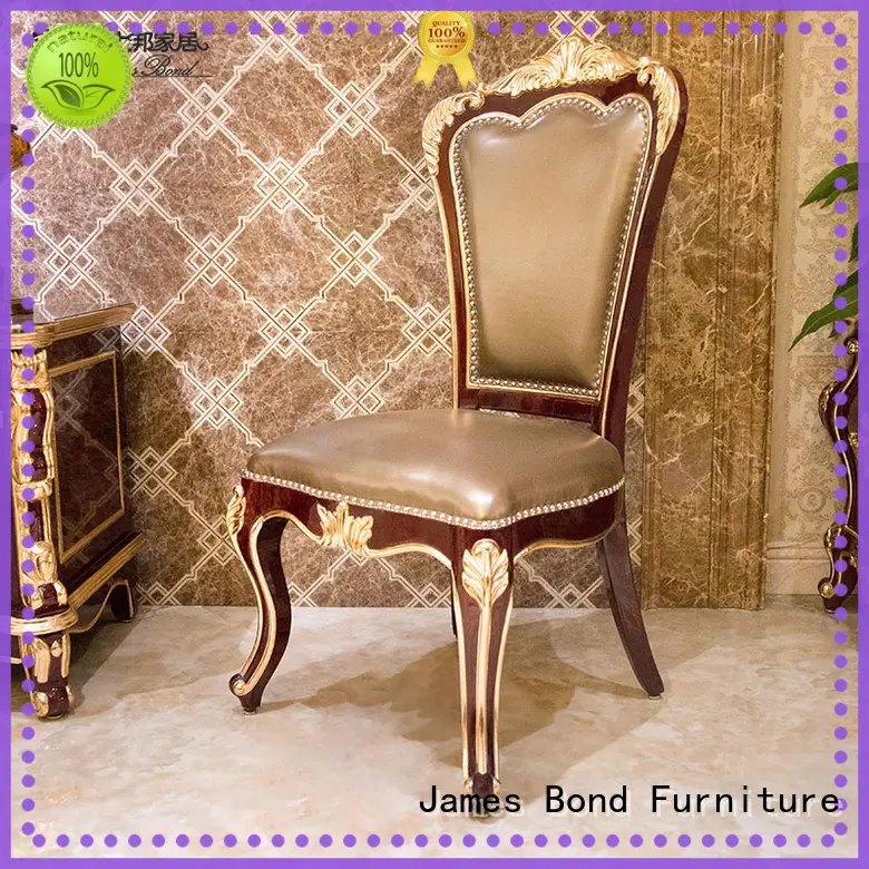 James Bond luxury classic dining room chairs factory direct supply for restaurant 1