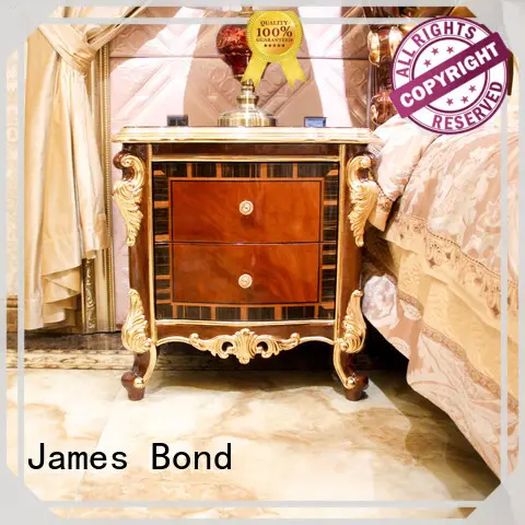 James Bond stable furniture bedside table factory direct supply for hotel 1