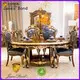 James Bond solid wood classic dining table designs customized for hotel 1
