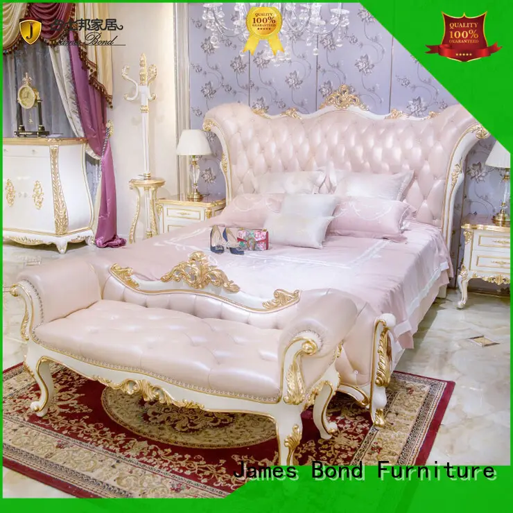 James Bond traditional bedroom furniture from China for villa 1