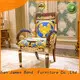 James Bond velvet neoclassic chair supplier for church 1