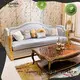 James Bond stable leather chesterfield sofa factory direct supply for restaurant 1