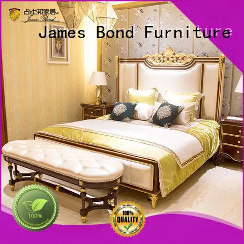 James Bond traditional bedroom sets wholesale for hotel 1