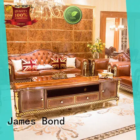 James Bond leather traditional couches manufacturer for home 1