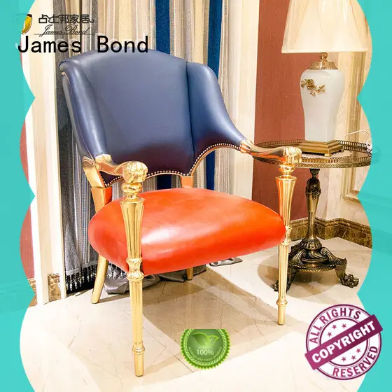 James Bond velvet classic chairs for living room factory direct supply for restaurant 1