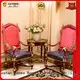 leather classic lounge chair factory direct supply for church 1