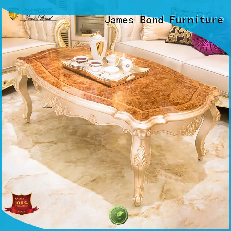James Bond solid wood luxury coffee table supplier for restaurant 1