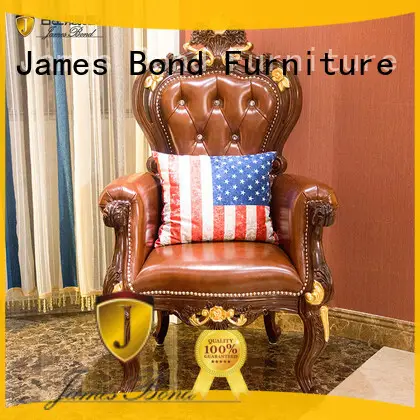 James Bond gorgeous classic chair types directly sale for restaurant 1