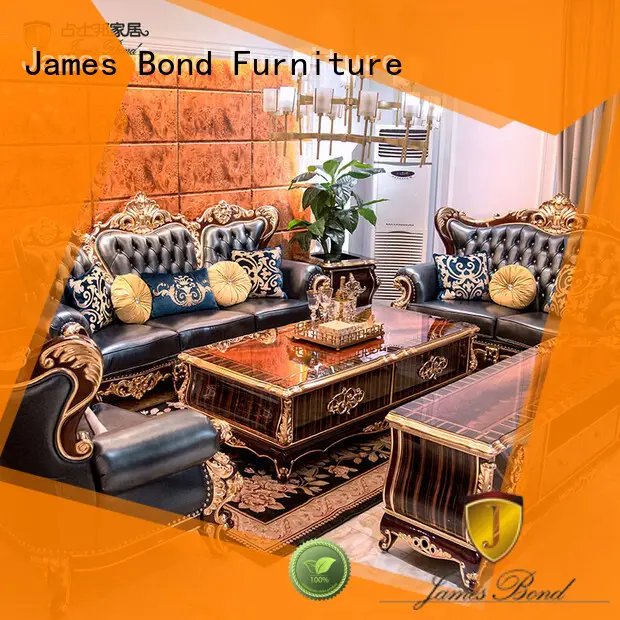 James Bond classic leather furniture directly sale for restaurant 1