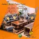 James Bond classic leather furniture directly sale for restaurant 1