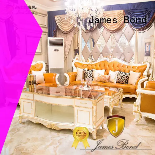 Bộ ghế sofa cổ điển bằng gỗ nguyên khối bán trực tiếp cho nhà hàng 1