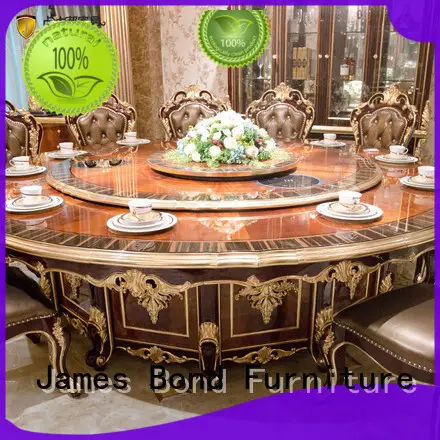 Fabricant de table de salle à manger classique de luxe James Bond pour la maison 1
