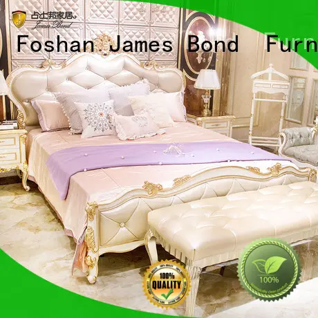 James Bond luxury bedroom sets factory price for home 1