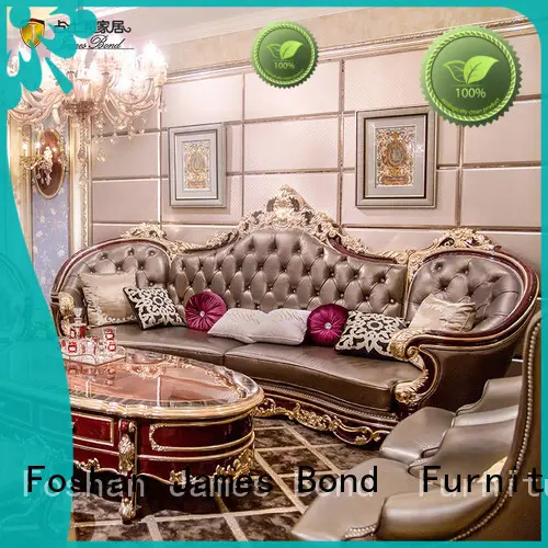 James Bond stable classic leather sofa wholesale for guest room 1