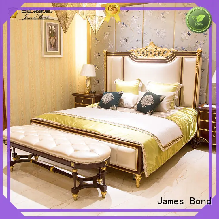 James Bond traditional bed designs supplier for villa 1