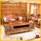 James Bond solid wood leather chesterfield sofa supplier for hotel 1