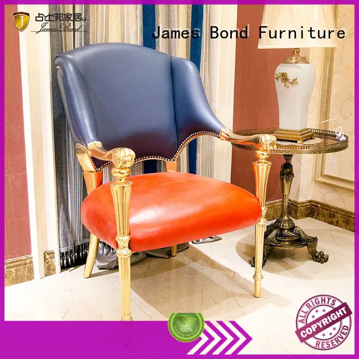 James Bond velvet classic lounge chair directly sale for church 1
