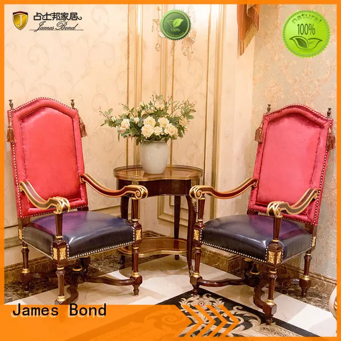 James Bond leather classic leather chair designs series for restaurant 1