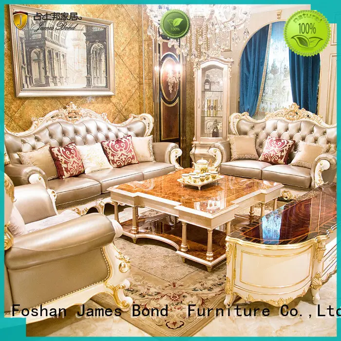 solid wood leather chesterfield sofa supplier for guest room 1