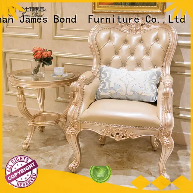 James Bond velvet classic bedroom chairs wholesale for church 1