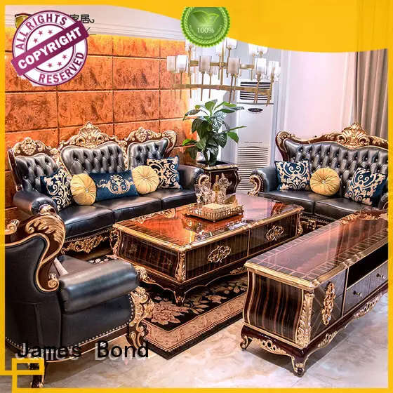 James Bond solid wood classic sofa design factory direct supply for restaurant 1