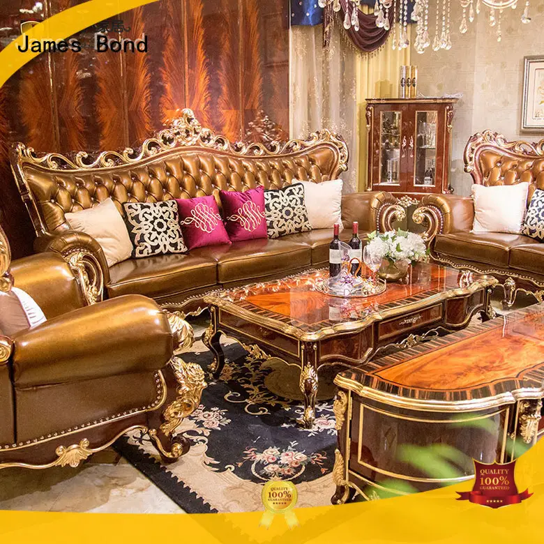James Bond solid wood classic italian sofa series for home 1